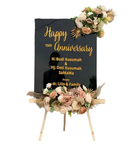 Papan Bunga Akrilik Semboro