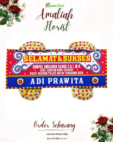 Papan Bunga Ucapan Selamat Semboro